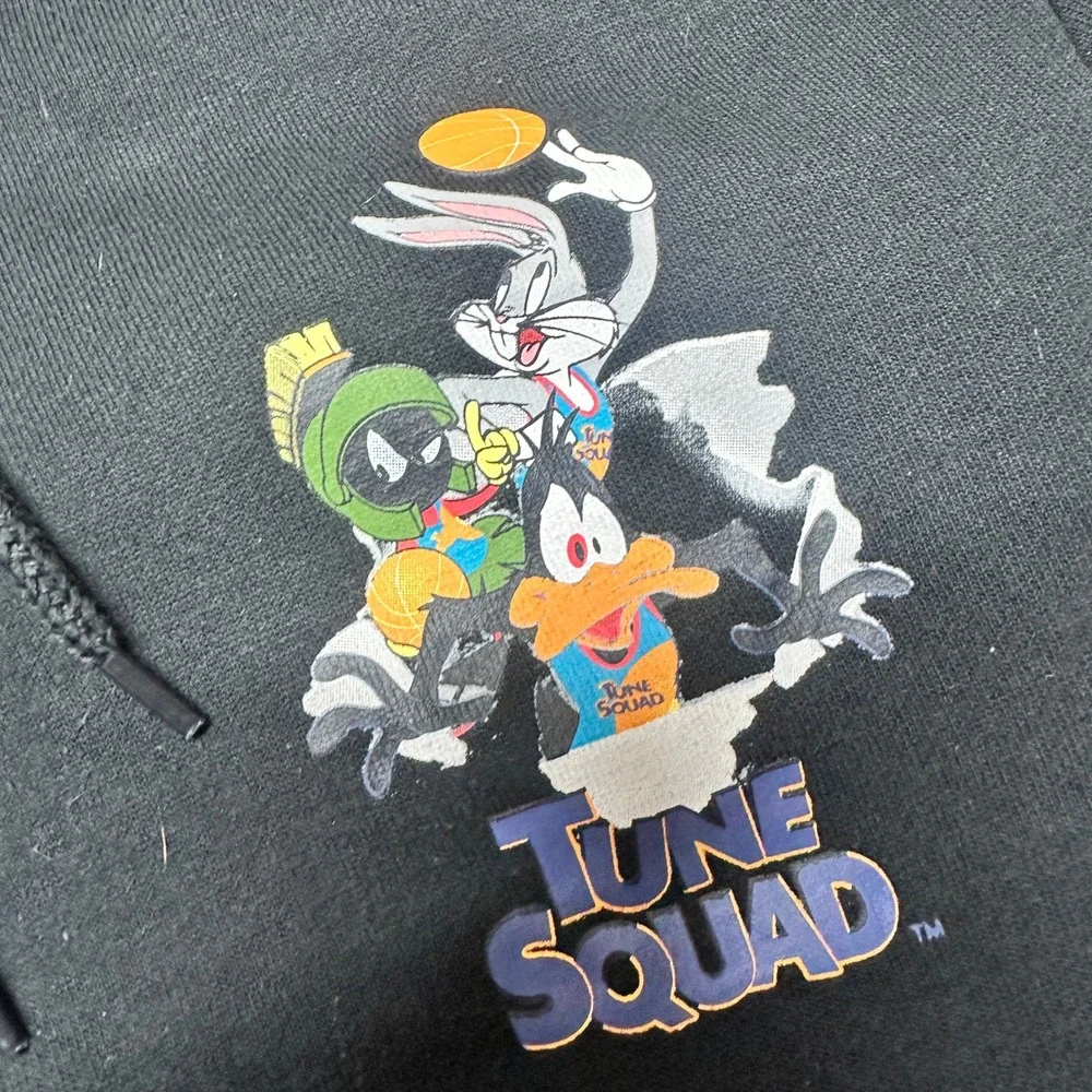 Space Jam A New Legacy Tune Squad Hoodie Black‎ Warner Bros Medium